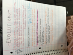 Bio Week 8 notes