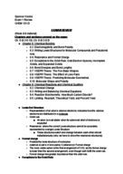 CHEM 101 EXAM III Review