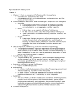 Psychological Testing Exam 3 study guide