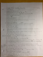 Business Statistics Exam 3 Study Guide