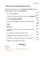Week 7 notes