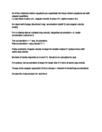 Physics notes week of 10/31