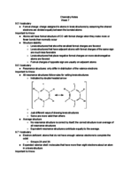 Chemistry Notes