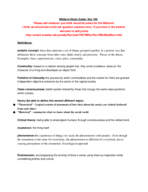 SOC 102 Midterm Study Guide Emigh