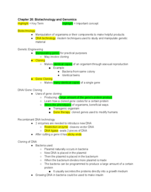 BIOL 1543, Chapter 26 notes