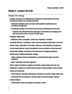 LS1- Chapter 49 Notes
