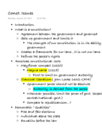 Constitutional Issues Introduction__week1