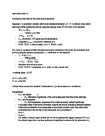 Stat notes week 13