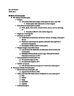 Bio week 8 notes