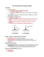 CH 2010 Exam 3 Study Guide 