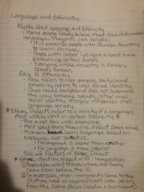 Linguistics 210 - Power of Words week 10 notes