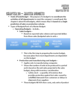 ACCY202, Exam 3 Study Guide