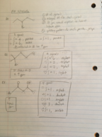 CHEM 14C - Week 7 Lecture and Discussion Notes