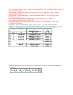 Principles of Finance Midterm 2 Study Guide