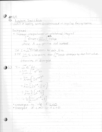 Weeks 12/13 Notes