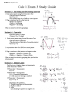 Calc 3 Exam 2 Study Guide