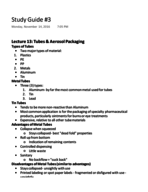 PKG Exam 3 Study Guide