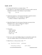 Cont. Ch 9