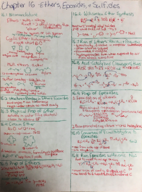 Organic Chemistry 2  Exam 3 Study Guide