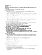 Week 9 Tuesday Ecology Notes
