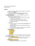 CDS 190 Fluency Disorders