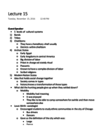 ISS 315 Lecture 15 Notes