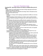 Orgo lab final study guide