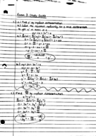Calculus Exam 3 Study Guide