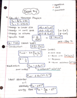PHYS 2010 - Study Guide Exam 4