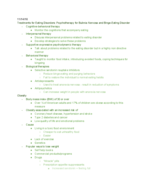 PSY 320 Week 13 Notes