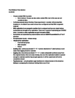 Post midterm 2 notes, chapter 15 start