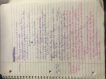 Lecture notes for next exam