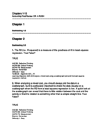 Avi Rushinek ACC212 FINAL EXAM REVIEW SHEET