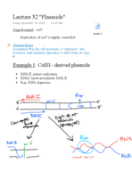 Lecture 32 Plasmids