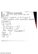 Formal Languages