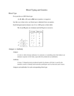 Biology 1081 Week 13 Notes