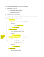 History 105 Week 12 Notes (con't)