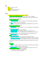 History of Islam notes
