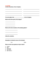 ANEQ105 Final Study Guide- Written Questions