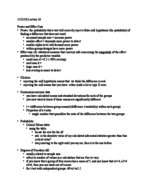 PSC 41 Week 10 Notes