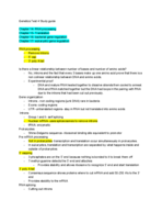 Study Guide for Genetics Test 4