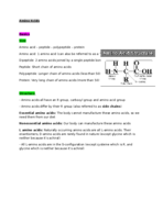 MCAT BIOCHEMISTRY NOTES 