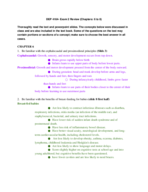 Exam 2 Study Guide
