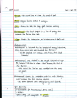 Ch. 13 Islam Book Notes