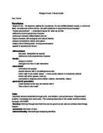 REL 120: EXAM 2 STUDY GUIDE
