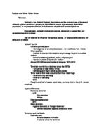 Crime 1301, Political and White Collar Crimes