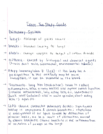 Exam II Study Guide- NOT final exam