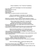 NFSC 112 FINAL STUDY QUESTIONS