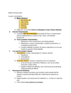 CDS 190 Exam #3 Study Guide