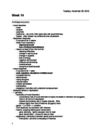 week 14 psychopharmacology